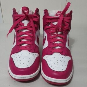Nike Dunk High Top Pink Prime Colorway Women's 9 #DD1869-110